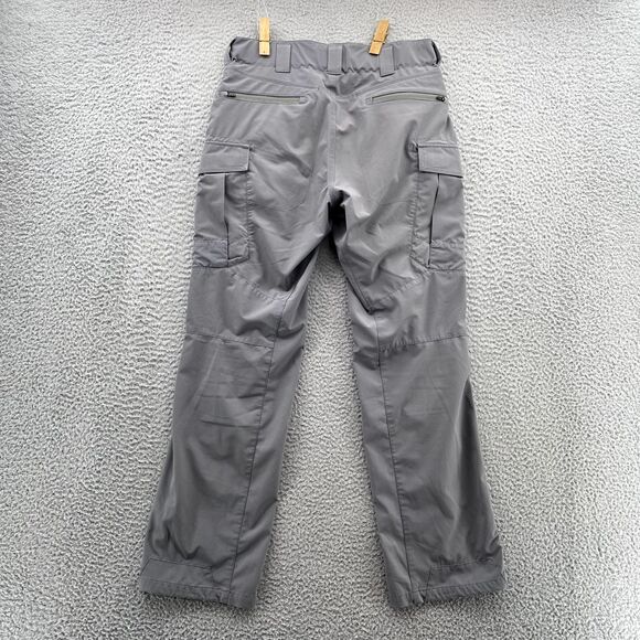511 Tactical Pants TAG 30x32 ACTUAL 30 x 31 Gray Cargo Double Knee Utility Men's - Picture 11 of 12